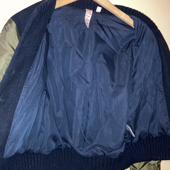 DOLAN Varsity Bomber Jacket Preppy Academia College - Picture 15 of 15